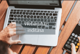 webáruház indítás