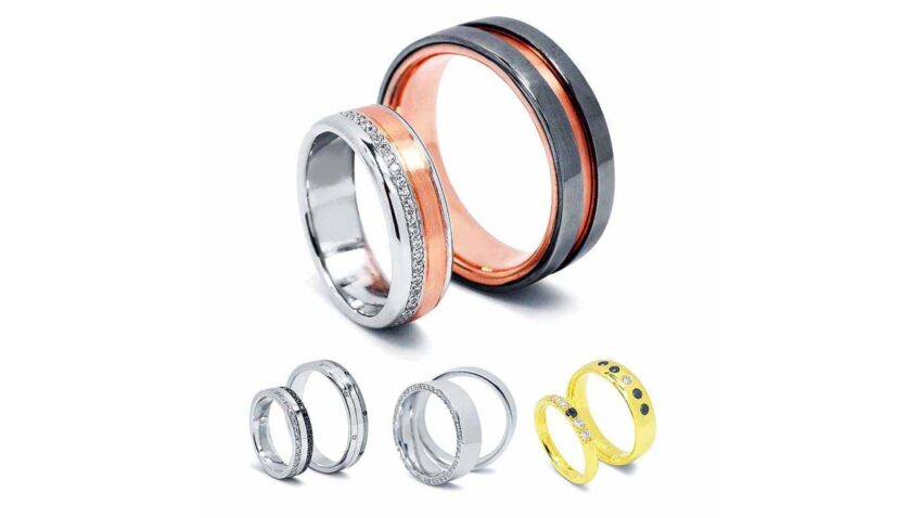 Egyedi karikagyűrű készítése a White & Black üzletben